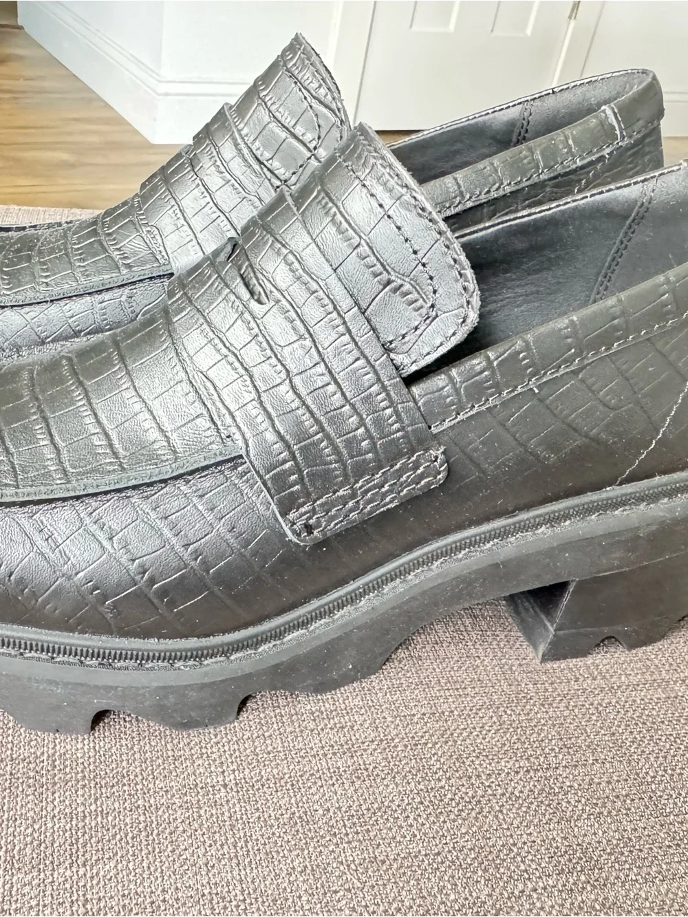 Women’s SOREL Black Joan Now City Loafer Sz 9.5 new without box
